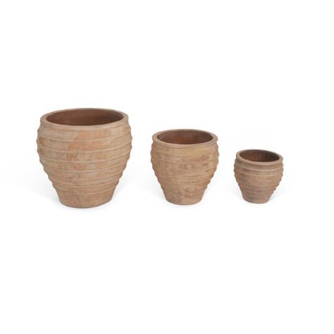 Otterton Terracotta Planters - Set of 3 - Duck Barn Interiors