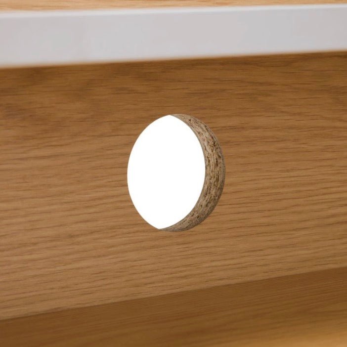 Palmer Desk - Oak Effect7 - Duck Barn Interiors