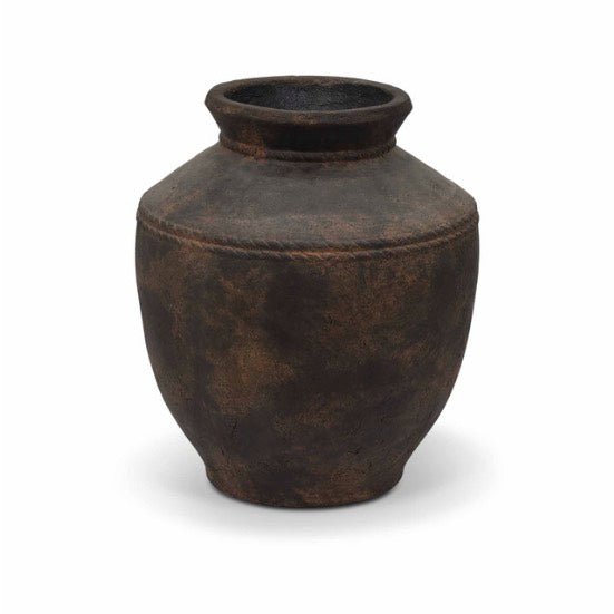 Portesham Vase - Antique Brown3 - Duck Barn Interiors