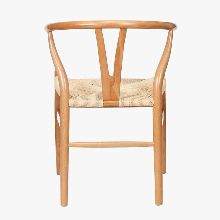 Quinn Wishbone Dining Chairs - Natural Beech8 - Duck Barn Interiors