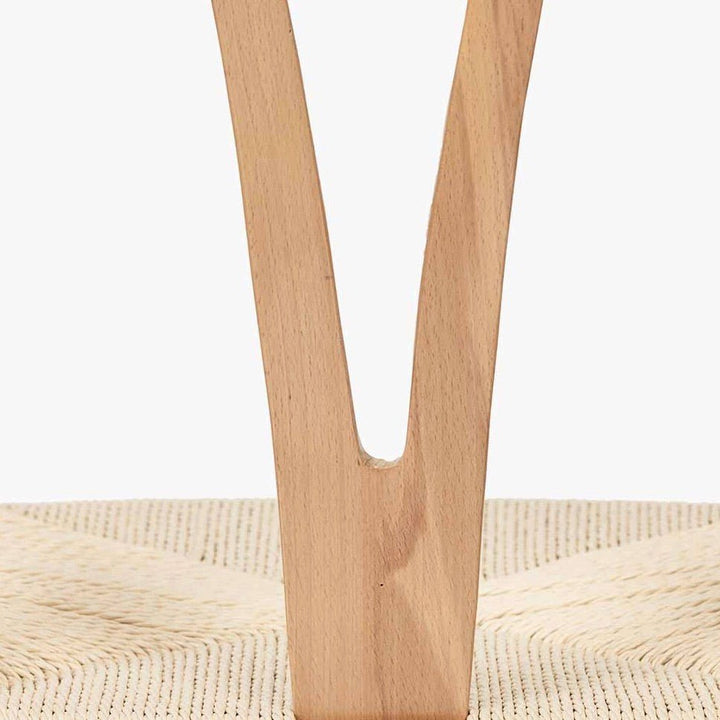 Quinn Wishbone Dining Chairs - Natural Beech6 - Duck Barn Interiors