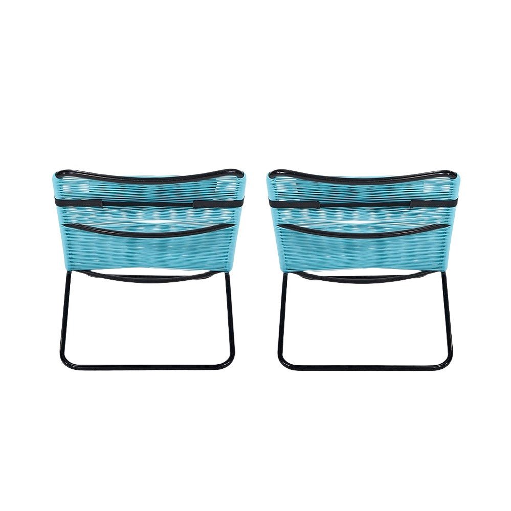 Rio Blue Outdoor Sunloungers (Pair)9 - Duck Barn Interiors