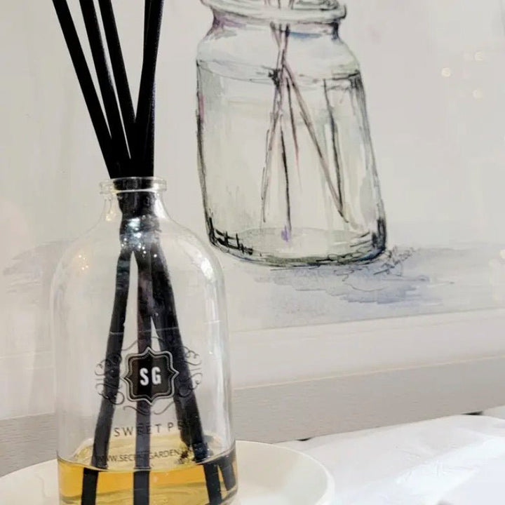 Secret Garden Reed Diffuser - Sweet Pea2 - Duck Barn Interiors