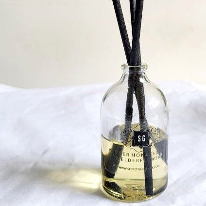 Secret Garden Reed Diffuser - Winter Honeysuckle & Elderflower3 - Duck Barn Interiors