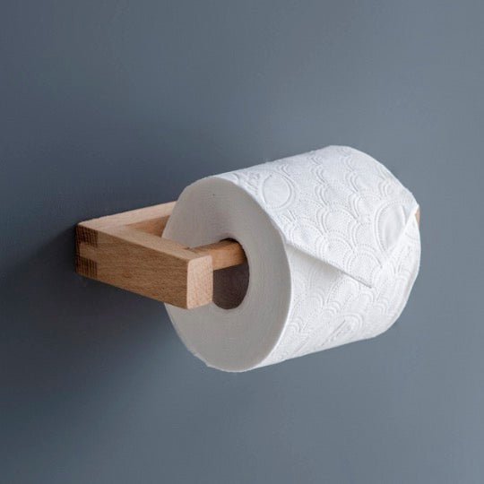 Southbourne Beech Toilet Roll Holder1 - Duck Barn Interiors