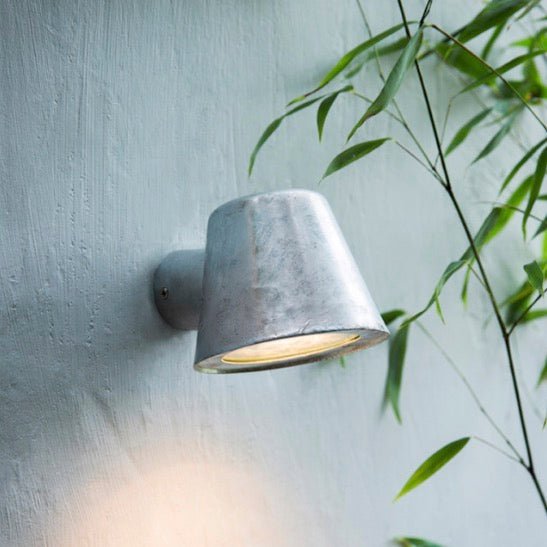 St Ives Mast Outdoor Light - Galvanised Steel1 - Duck Barn Interiors