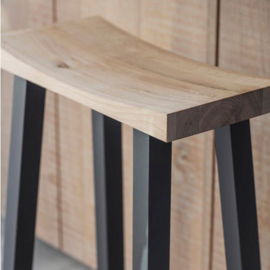 Tall Clockhouse Bar Stool - Carbon2 - Duck Barn Interiors