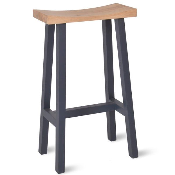 Tall Clockhouse Bar Stool - Carbon3 - Duck Barn Interiors