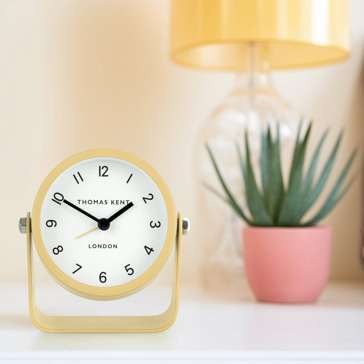 Thomas Kent Wren Alarm Clock - Ochre Yellow1 - Duck Barn Interiors