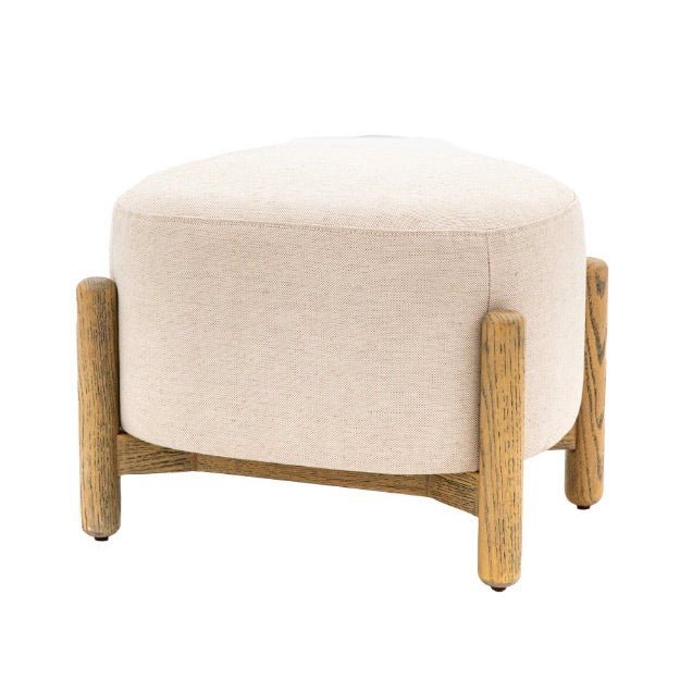 Tindon Round Footstool - Natural4 - Duck Barn Interiors