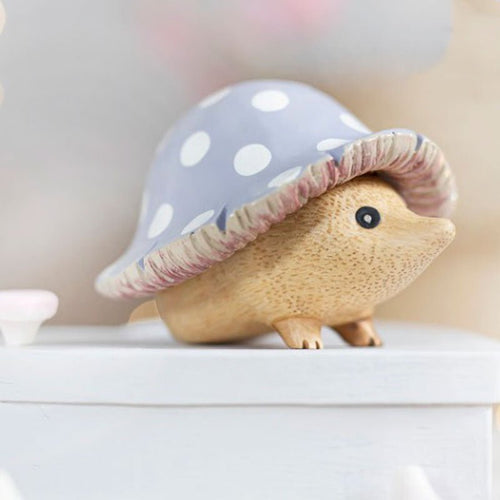 Toadstool Hedgy - Grey