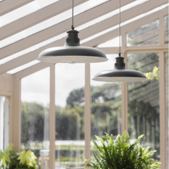 Toulon Pendant Light - Carbon - Duck Barn Interiors