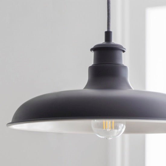 Toulon Pendant Light - Carbon3 - Duck Barn Interiors