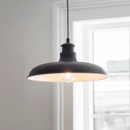 Toulon Pendant Light - Carbon1 - Duck Barn Interiors