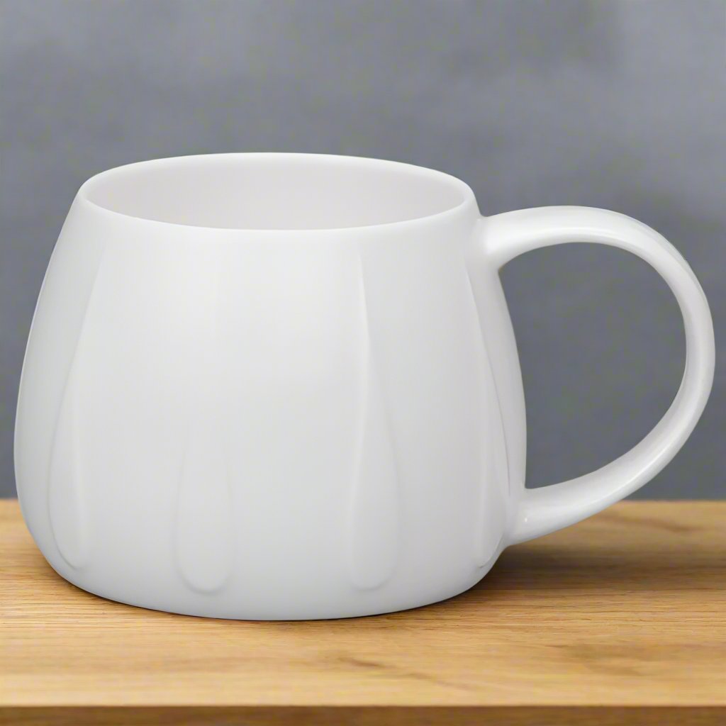 Tulip White Bone China Mug - Jewel1 - Duck Barn Interiors