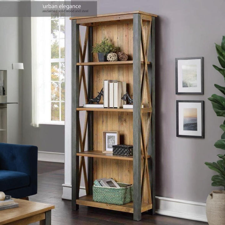 Urban Elegance Tall Bookcase1 - Duck Barn Interiors