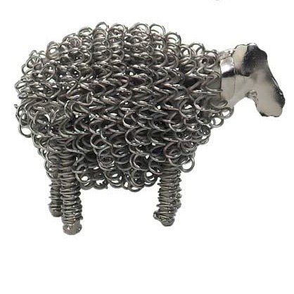 Wiggle Metal Lamb1 - Duck Barn Interiors