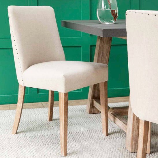 Wraysbury Dining Chairs - Natural (Set of 2)1 - Duck Barn Interiors