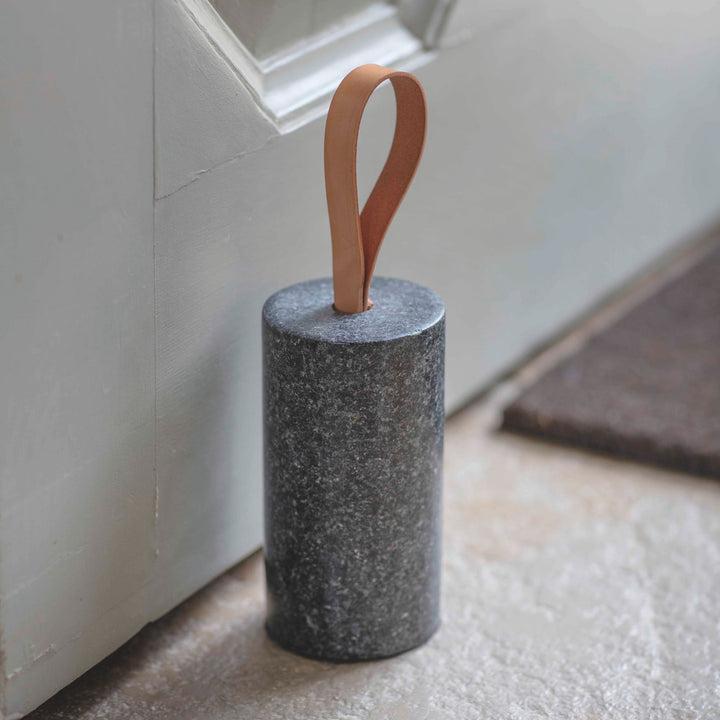 Alstone Doorstop - Polished Granite1 - Duck Barn Interiors