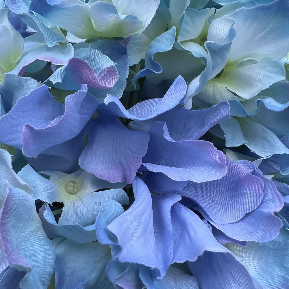 Artificial Giant Pale Blue Hydrangea 101cm3 - Duck Barn Interiors