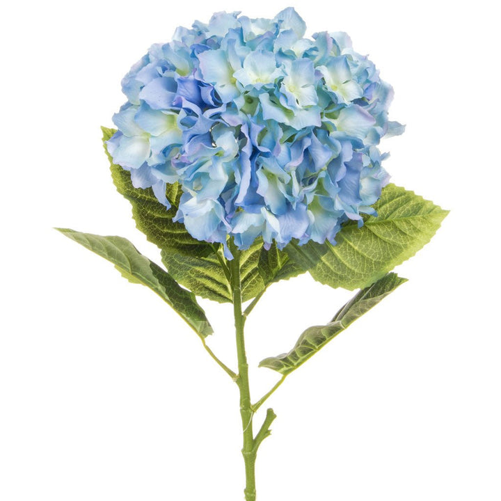 Artificial Giant Pale Blue Hydrangea 101cm2 - Duck Barn Interiors