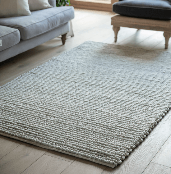 Badbury Rug in Stone - (Various Sizes)3 - Duck Barn Interiors