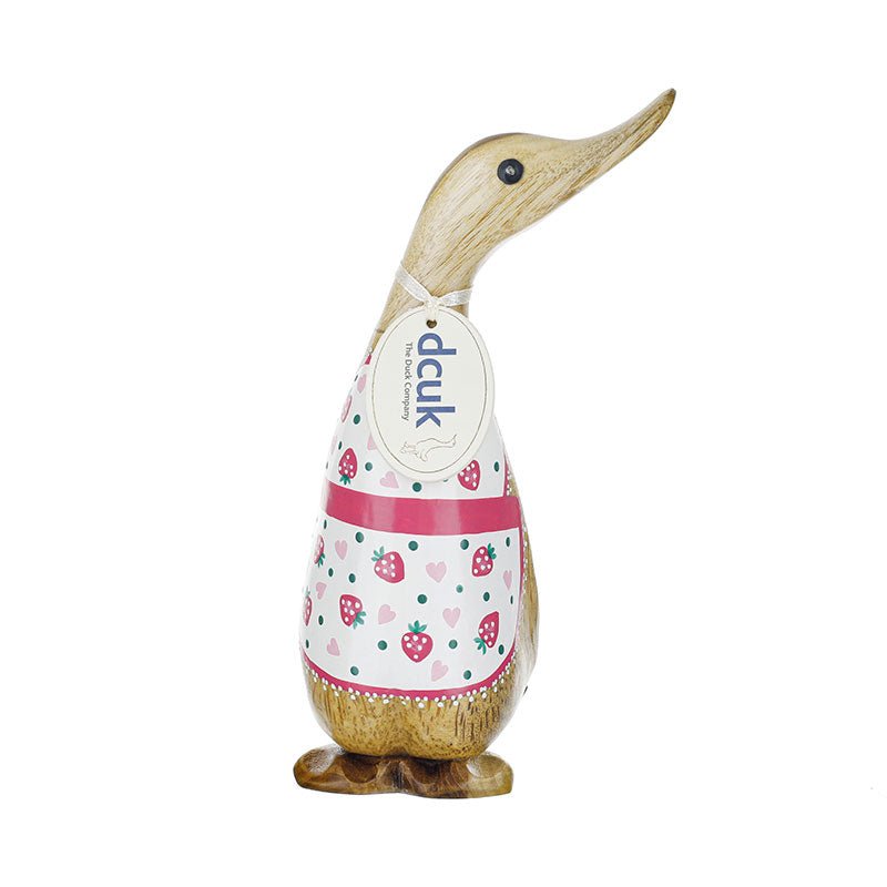 Baker Duckling in Strawberry Apron2 - Duck Barn Interiors