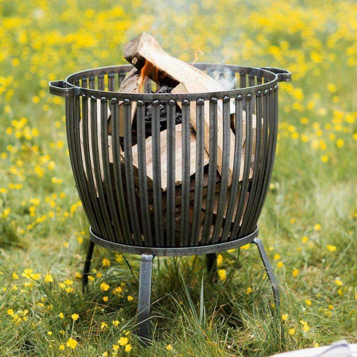 Barrington Raw Metal Fire Pit - Large4 - Duck Barn Interiors