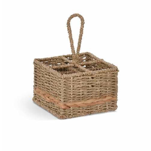 Bayford Woven Cutlery Caddy2 - Duck Barn Interiors