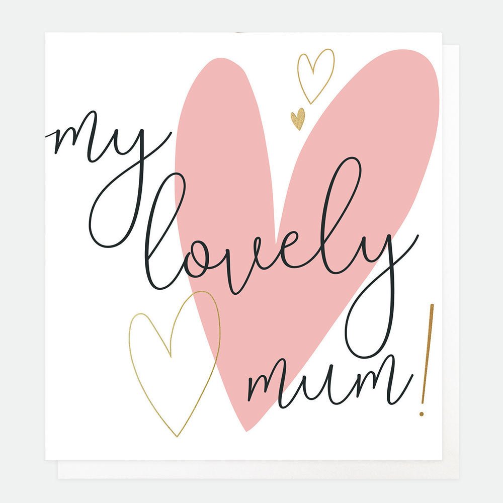 Caroline Gardner My Lovely Mum Hearts Card1 - Duck Barn Interiors