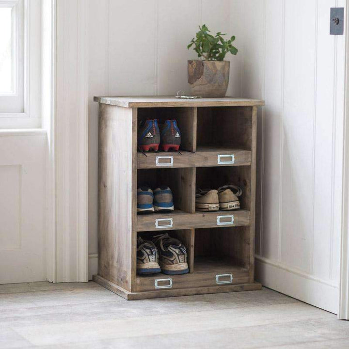 Chedworth 6 Shoe Locker - Spruce1 - Duck Barn Interiors