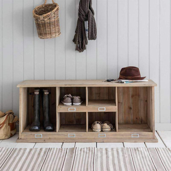 Chedworth Welly Locker - Natural Spruce1 - Duck Barn Interiors