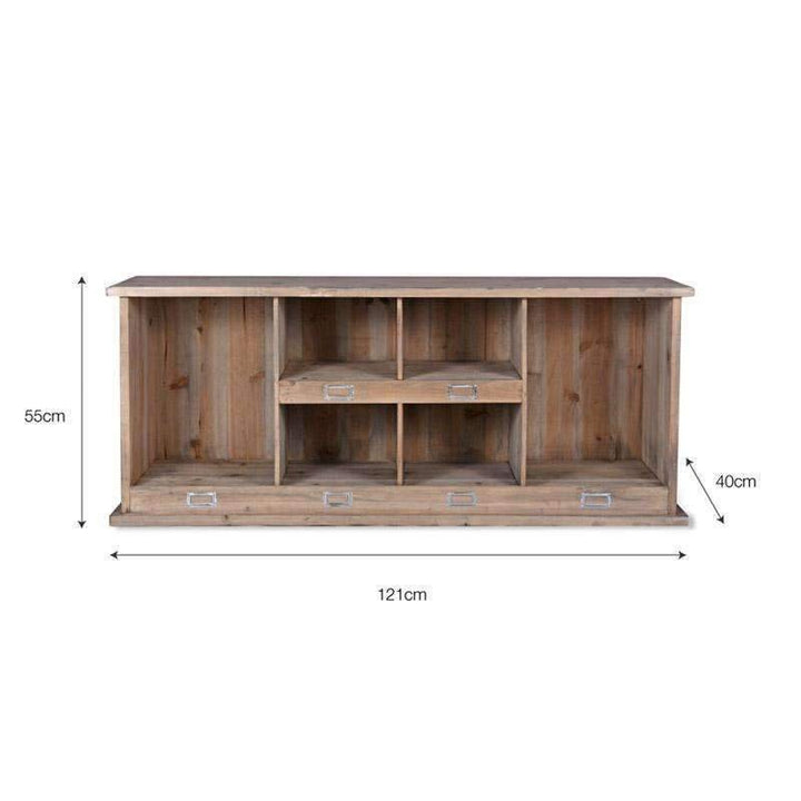 Chedworth Welly Locker - Natural Spruce4 - Duck Barn Interiors