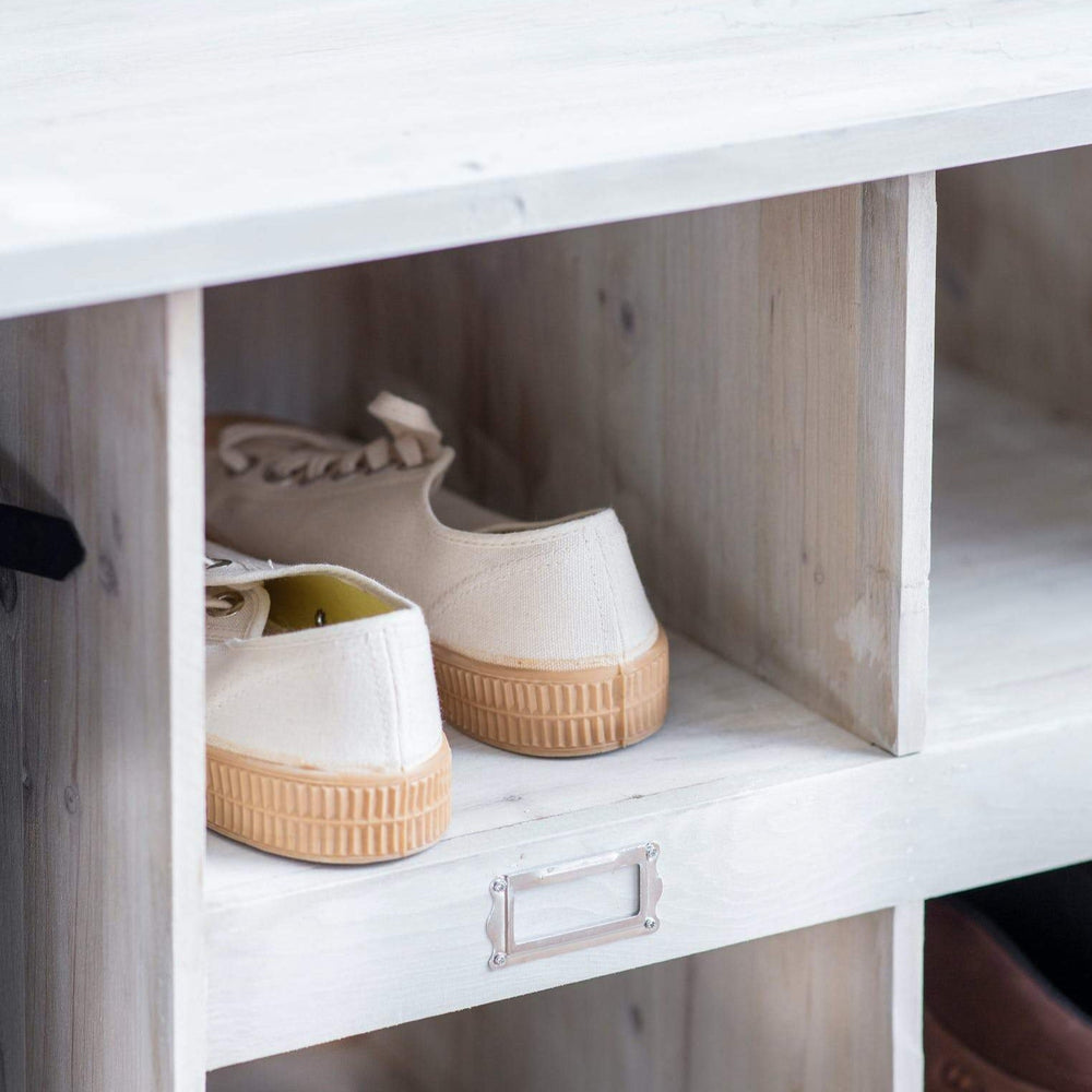 Chedworth Welly Locker - Whitewash - Duck Barn Interiors