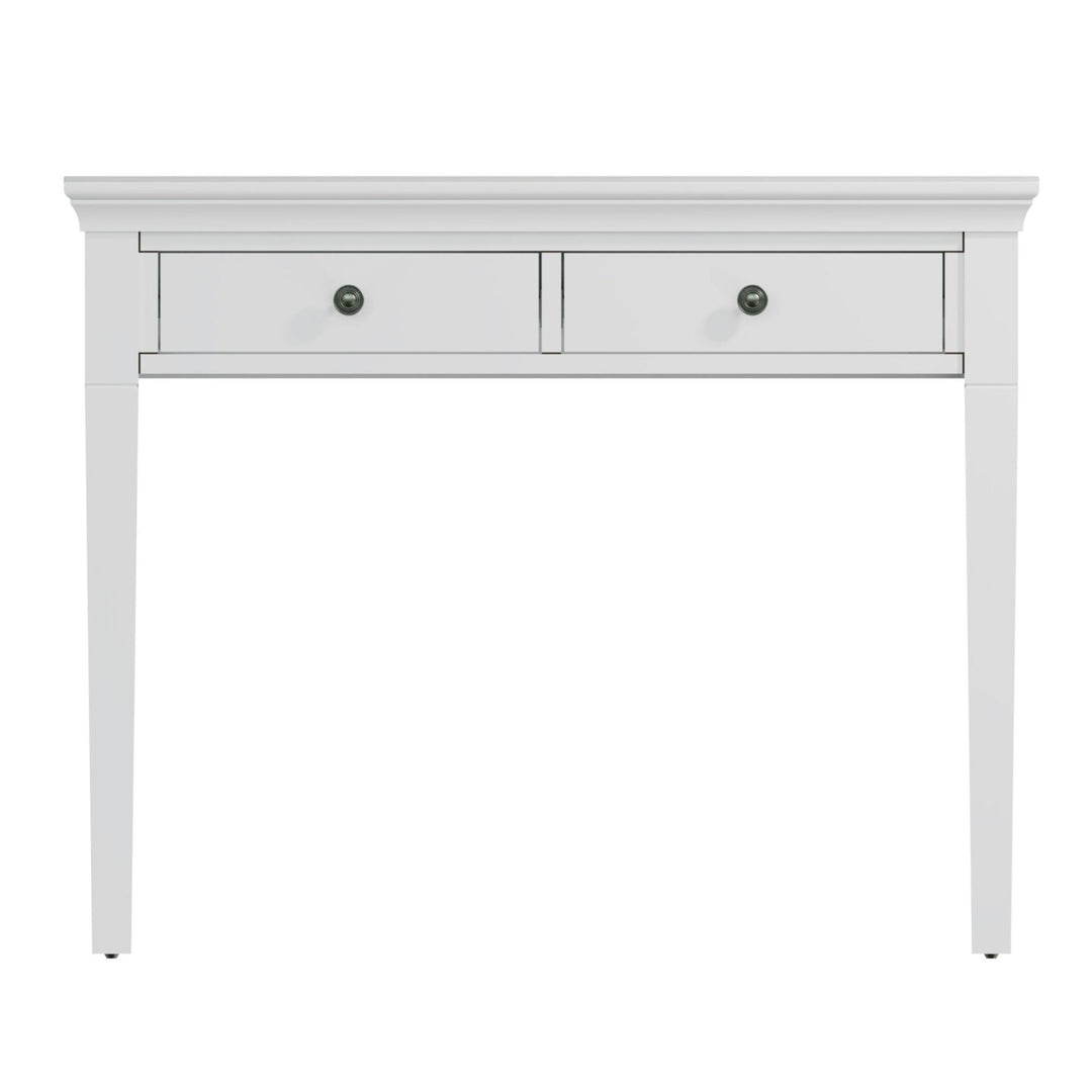 Coastal Chalk White Dressing Table - Duck Barn Interiors