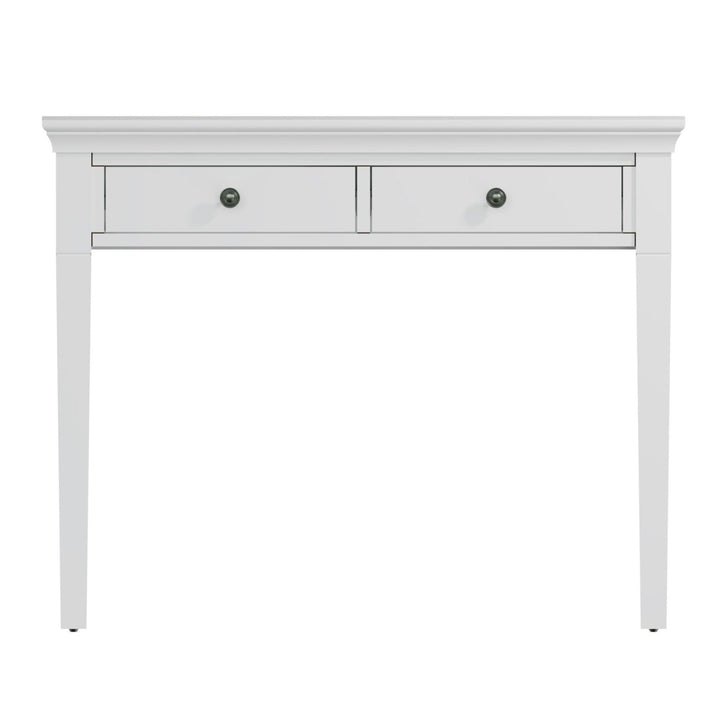 Coastal Chalk White Dressing Table - Duck Barn Interiors