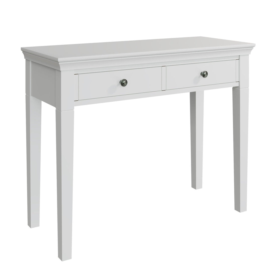 Coastal Chalk White Dressing Table - Duck Barn Interiors