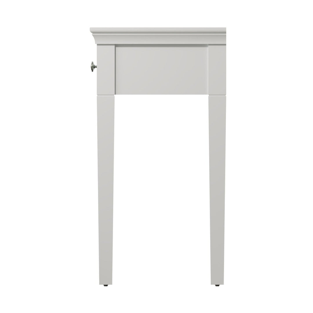 Coastal Chalk White Dressing Table - Duck Barn Interiors