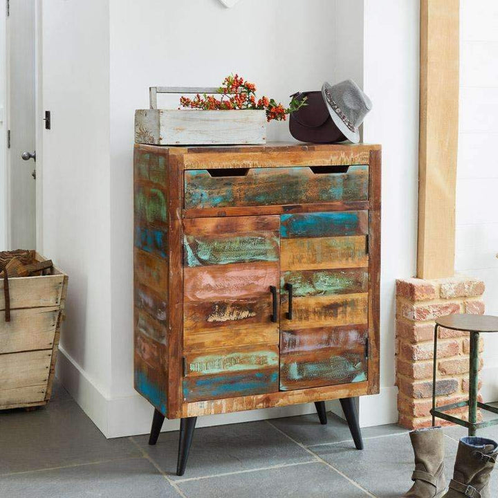 Coastal Chic Shoe Cupboard - Duck Barn Interiors