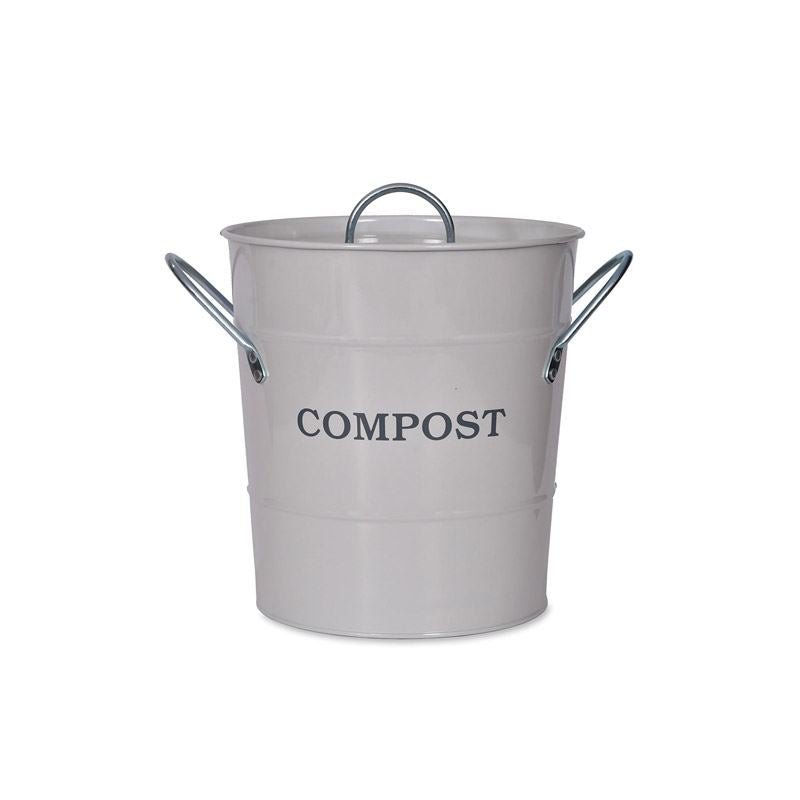 Compost Bin - Chalk White - Duck Barn Interiors