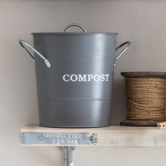 Compost Bin - Charcoal1 - Duck Barn Interiors