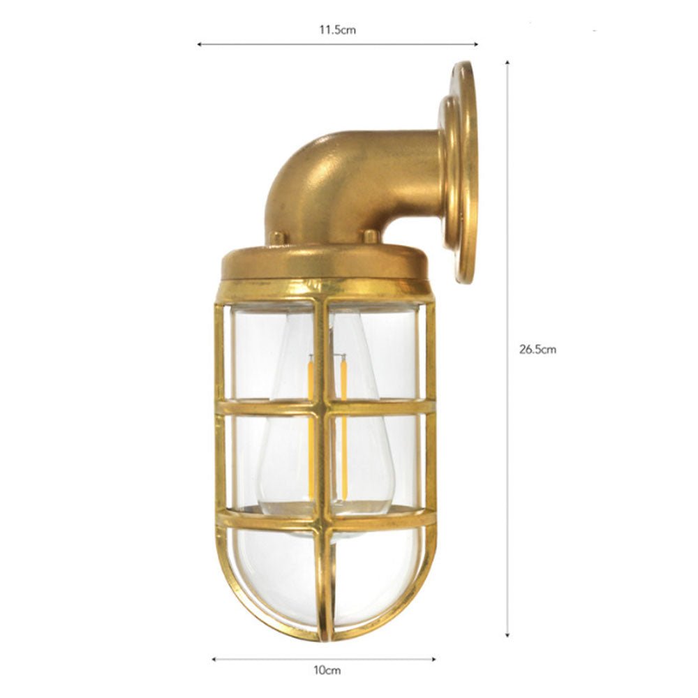 Devonport Down Light - Brass3 - Duck Barn Interiors