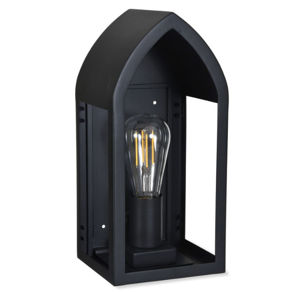 Fairford Outdoor Wall Light Lantern - Carbon3 - Duck Barn Interiors