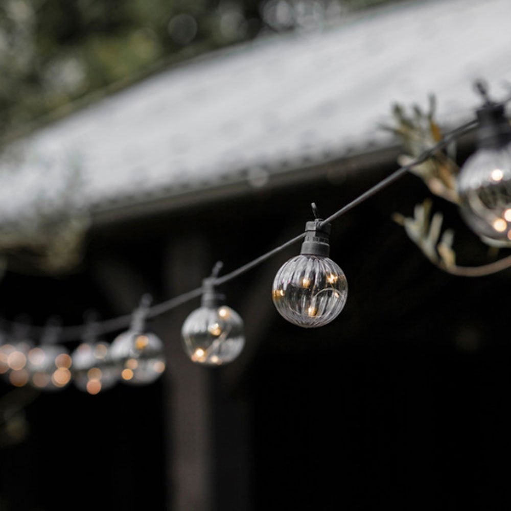 Festoon Linear Smoke Lights - Black - Duck Barn Interiors