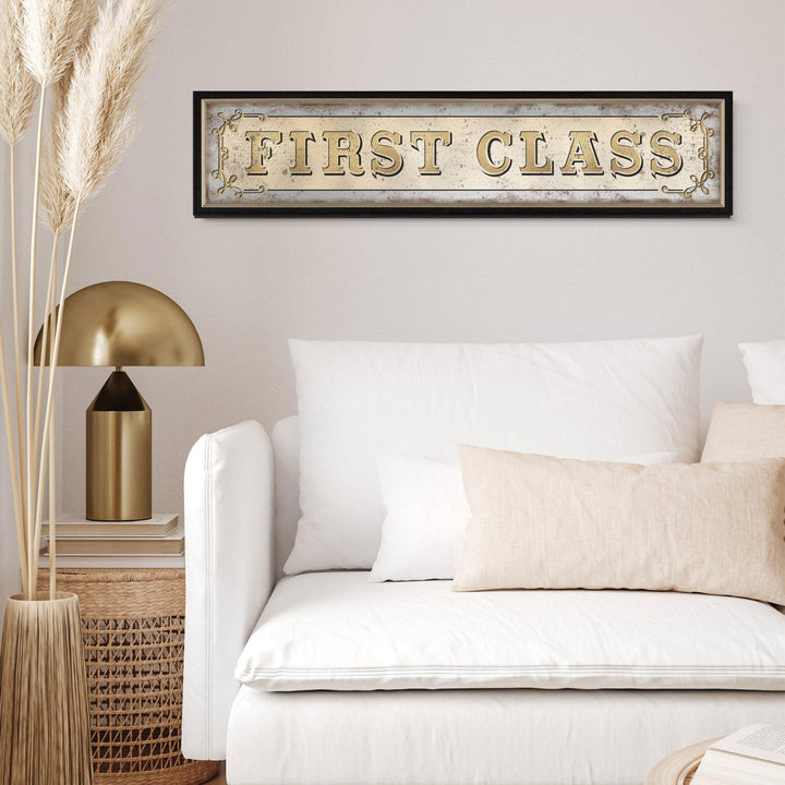 First Class Printed Mirror1 - Duck Barn Interiors