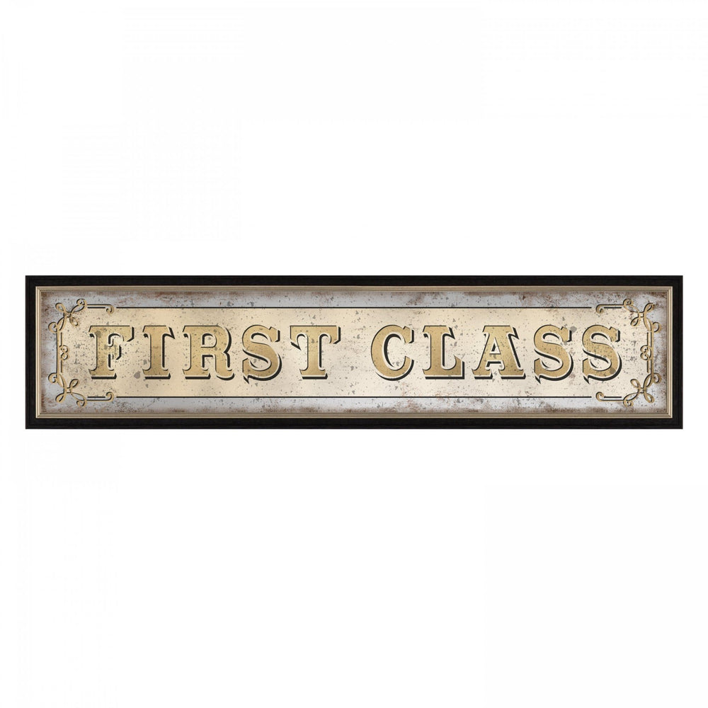 First Class Printed Mirror2 - Duck Barn Interiors