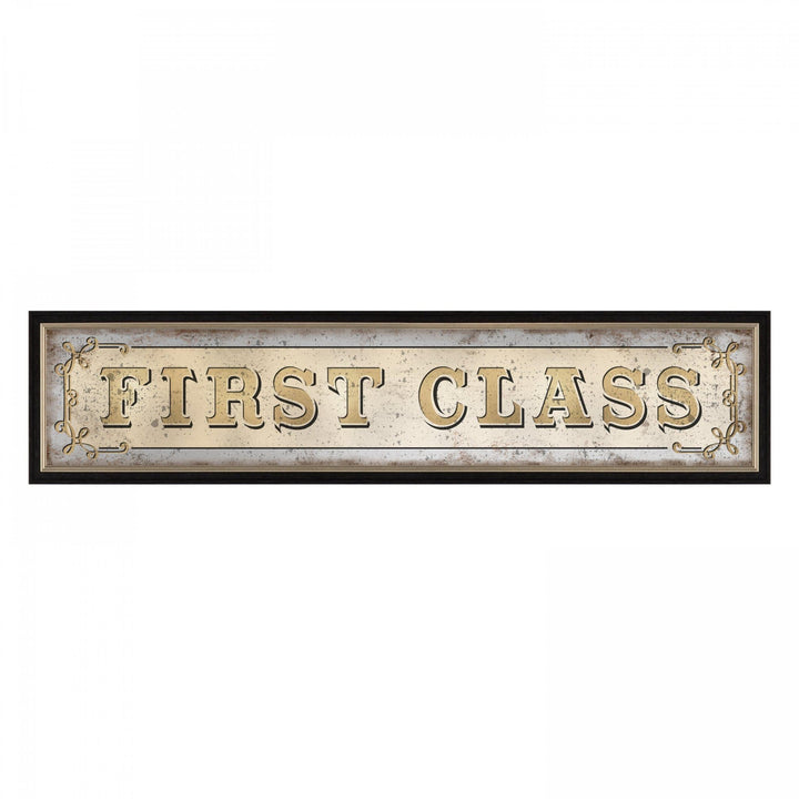 First Class Printed Mirror2 - Duck Barn Interiors