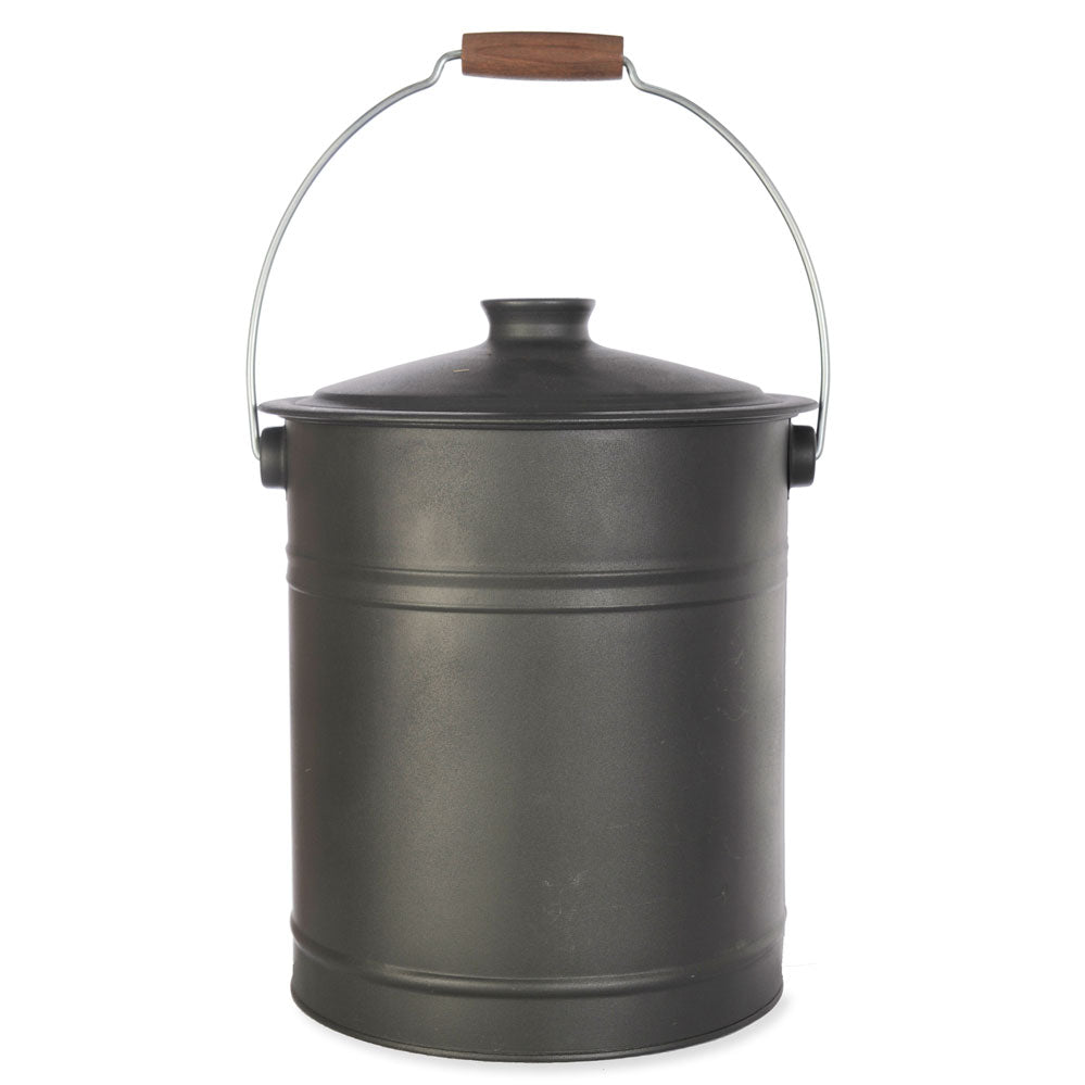 Forge Fire Bucket - Steel - Duck Barn Interiors