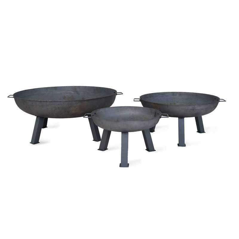 Foscot Raw Metal Fire Pit - Medium4 - Duck Barn Interiors