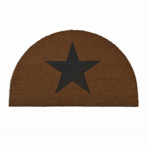 Half Moon Star Doormat2 - Duck Barn Interiors